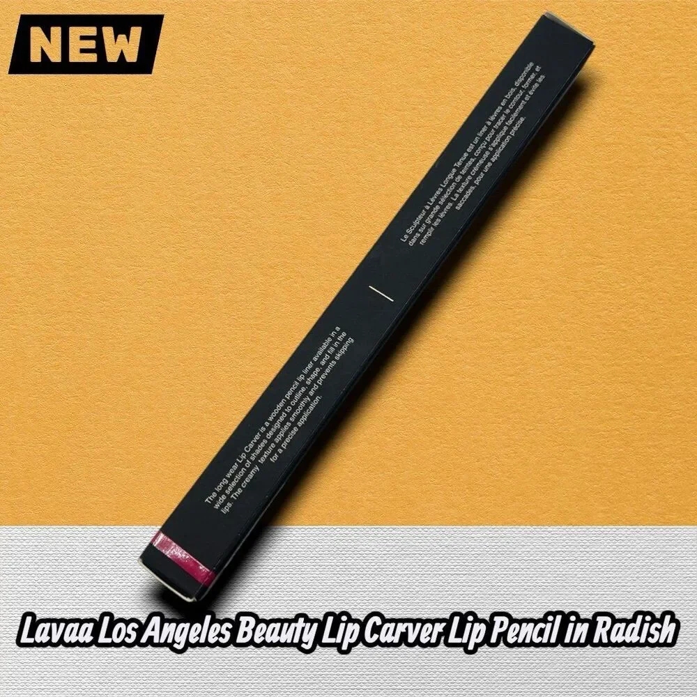 New Lavaa Los Angeles Lip Carver Lip Pencil in Radish